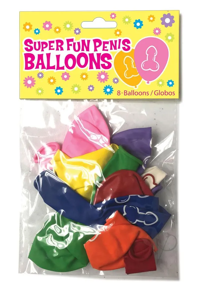 Male Sex Toys Candyprints Party Candyprints Super Fun Penis Balloons Assorted Colors 8 per bag Male Sex Toys Candyprints Party Candyprints Super Fun Penis Balloons Assorted Colors 8 per bag