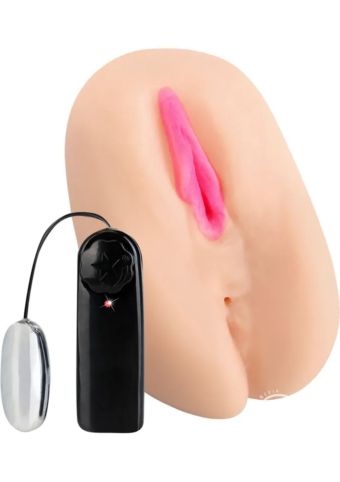Male Sex Toys Hustler Toys Hustler Tera Patrick Vibrating Pussy and Ass Masturbator with Bullet and Wired Remote Control Vanilla Male Sex Toys Hustler Toys Hustler Tera Patrick Vibrating Pussy and Ass Masturbator with Bullet and Wired Remote Control Vanilla
