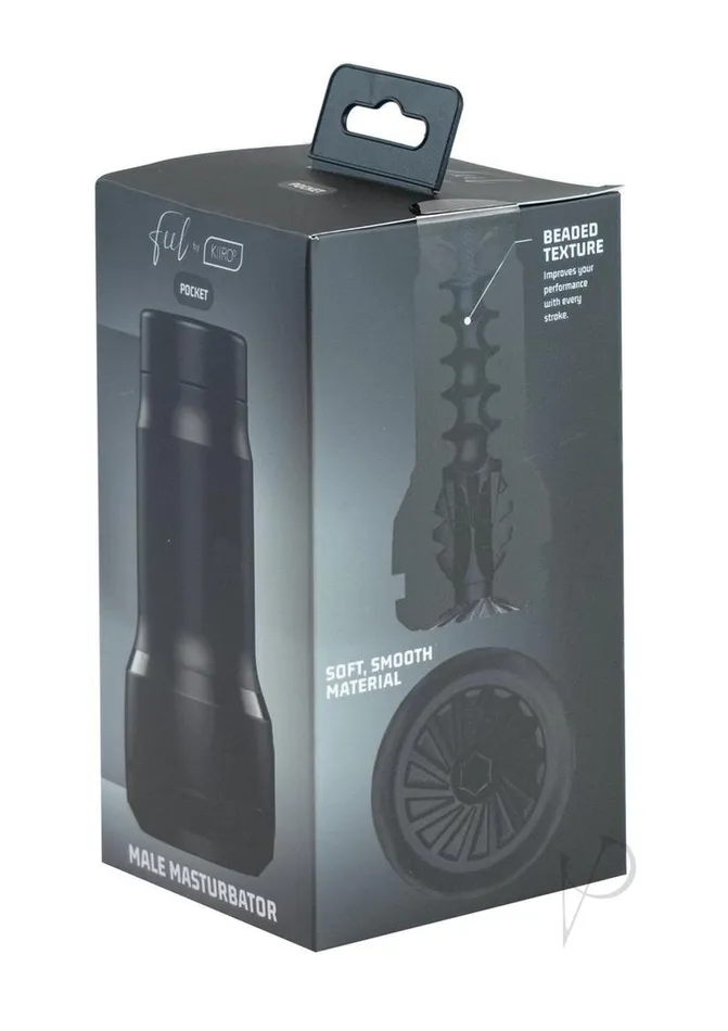 Male Sex Toys Kiiroo Feel by Kiiroo Pocket Stroker Black
