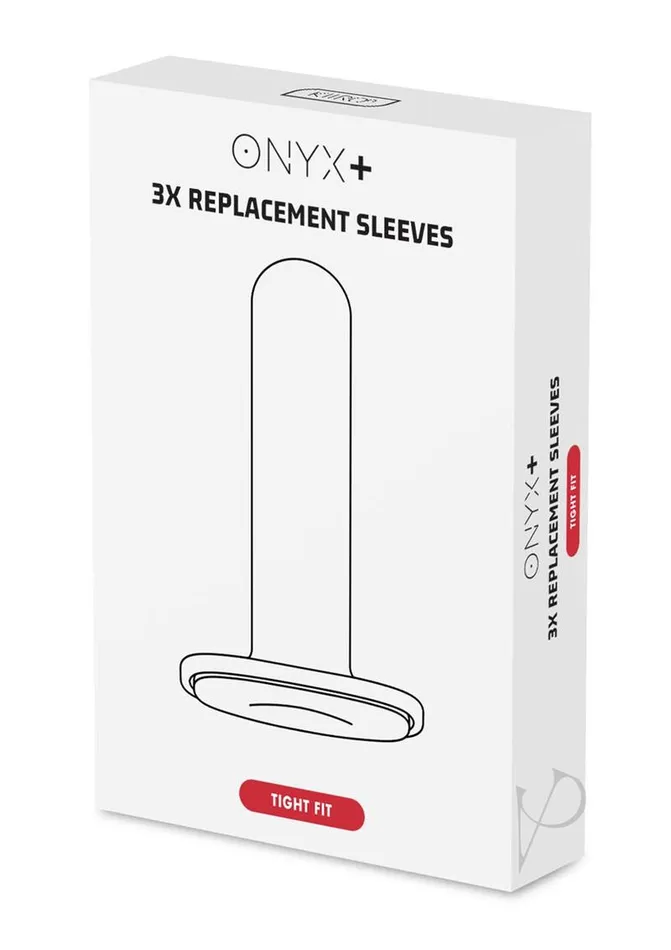 Male Sex Toys Kiiroo Kiiroo Onyx Replacement Sleeve 3 Per Pack Tight Fit White Male Sex Toys Kiiroo Kiiroo Onyx Replacement Sleeve 3 Per Pack Tight Fit White