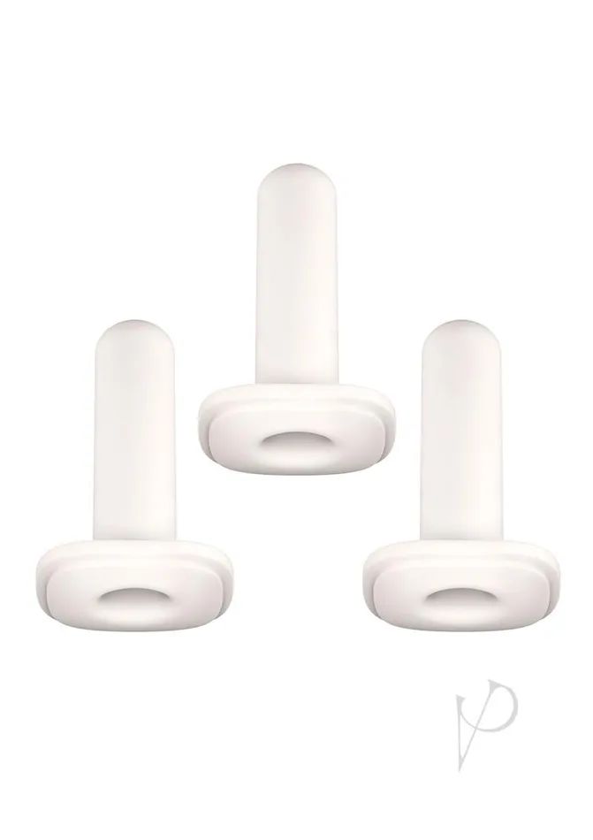 Male Sex Toys Kiiroo Kiiroo Onyx Replacement Sleeve 3 Per Pack Tight Fit White
