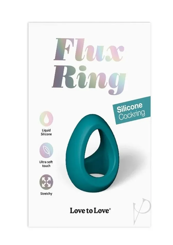 Male Sex Toys Love To Love Love to Love Flux Ring Silicone Cock Ring Teal Me Male Sex Toys Love To Love Love to Love Flux Ring Silicone Cock Ring Teal Me