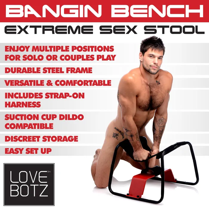 Male Sex Toys LoveBotz Extreme Sex Stool