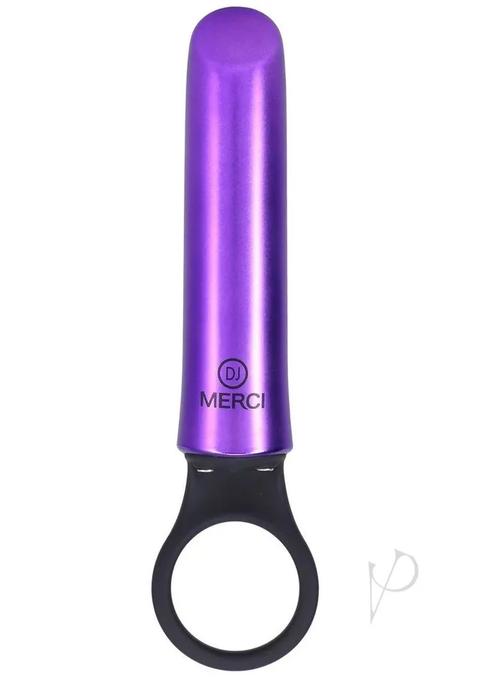 Male Sex Toys Merci Power Play Rechargeable with Silicone Grip Ring Purple Merci Male Sex Toys Merci Power Play Rechargeable with Silicone Grip Ring Purple Merci