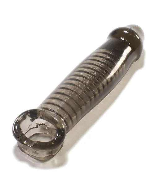 Male Sex Toys Oxballs Oxballs Muscle Textured Cock Sheath Penis Extender Smoke