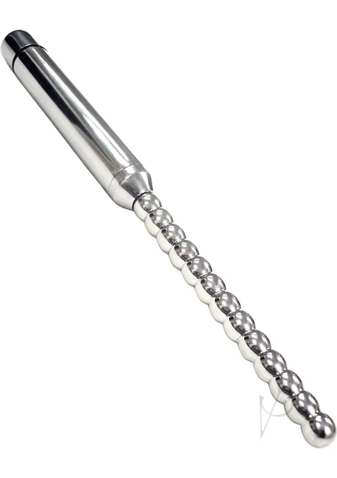 Male Sex Toys Rouge Rouge Vibrating Stainless Steel Urethral Sound Silver