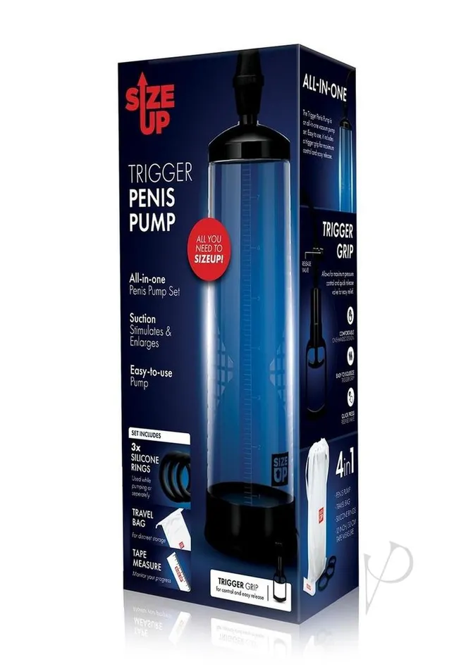 Male Sex Toys Size Up Size Up Trigger Penis Pump