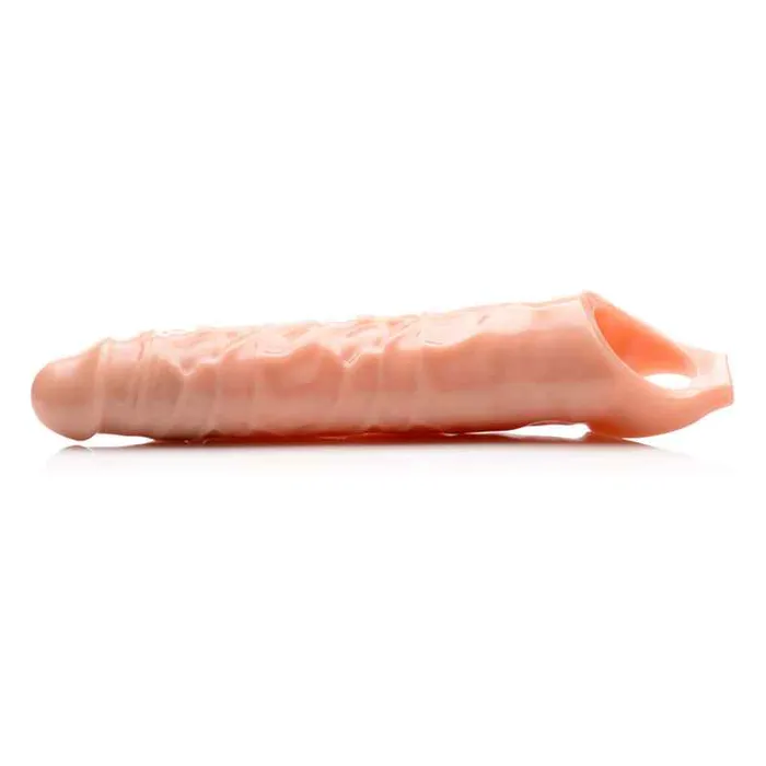 Male Sex Toys Wild Night Fantasies Size Matters 3 Inch Flesh Penis Extender Sleeve