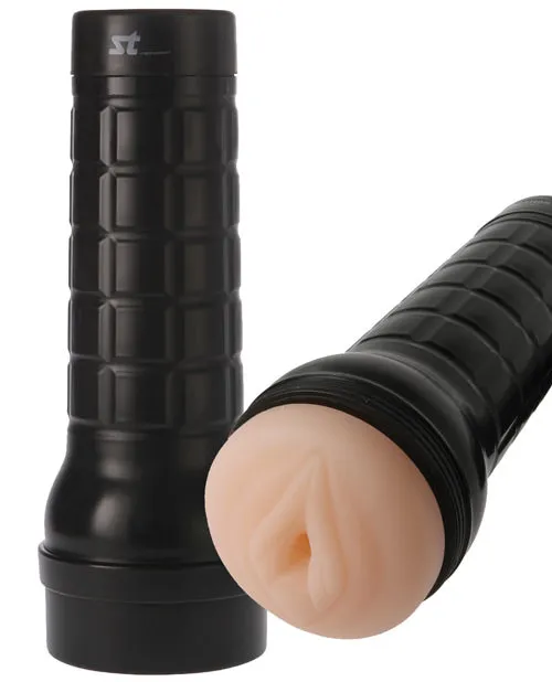 MALESATION Horny Pussy Masturbator Black Case Ivory Malesation Male Sex Toys MALESATION Horny Pussy Masturbator Black Case Ivory Malesation Male Sex Toys