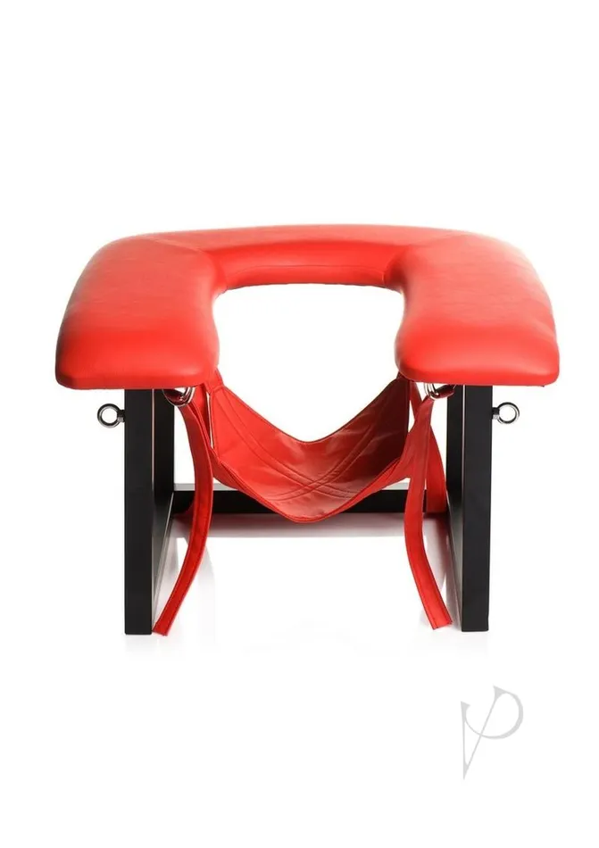 Master Series Anal Master Series Face Rider Queening Chair RedBlack