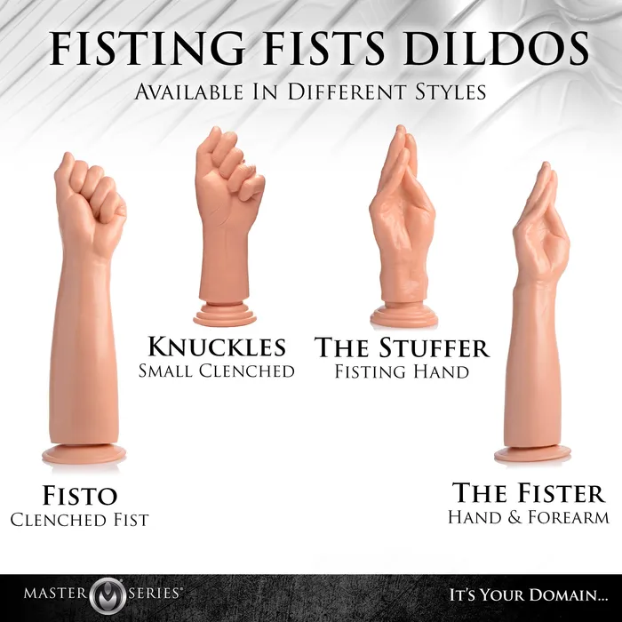 Master Series Dildos The Fister Hand and Forearm Dildo