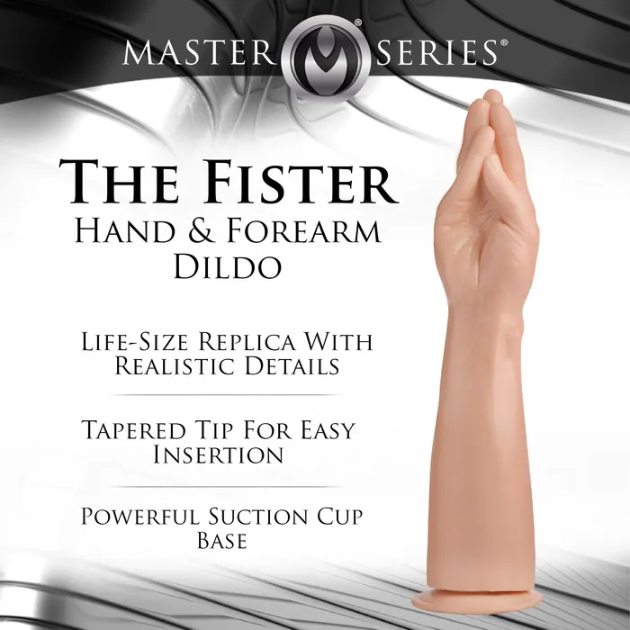 Master Series Dildos The Fister Hand and Forearm Dildo