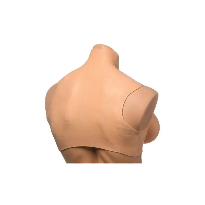 Master Series Male Sex Toys Perky Pair G Cup Silicone Breasts