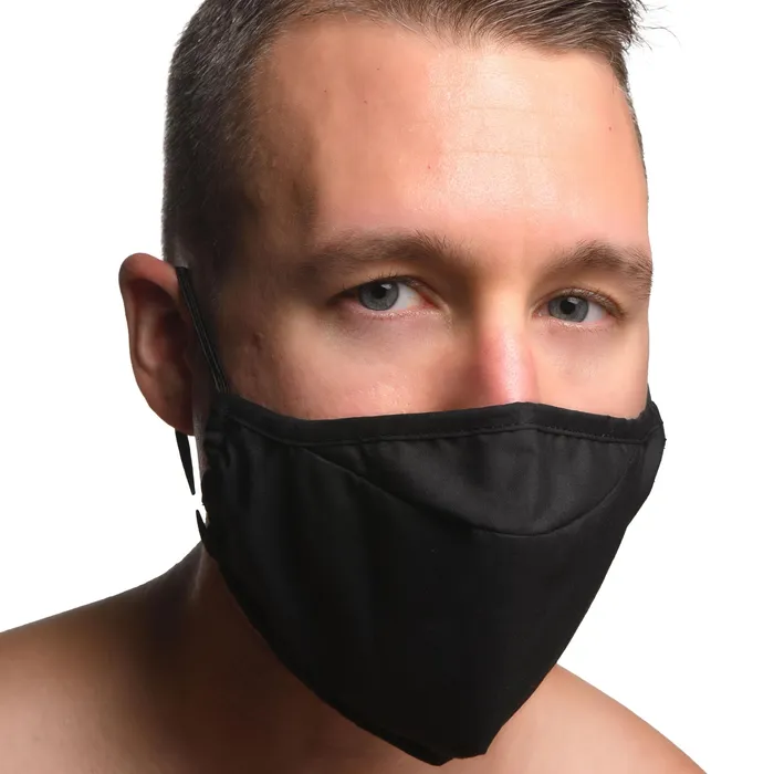 Master Series Male Sex Toys Under Cover Ball Gag Face Mask