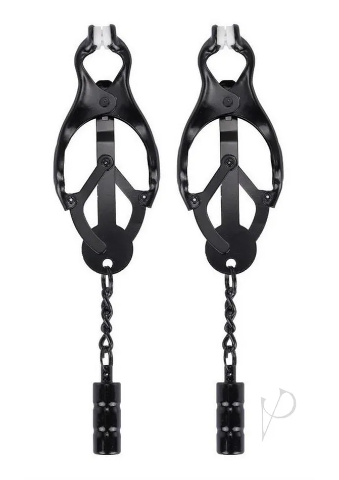 Me You Us Anal ME YOU US Clover Nipple Clamp Black