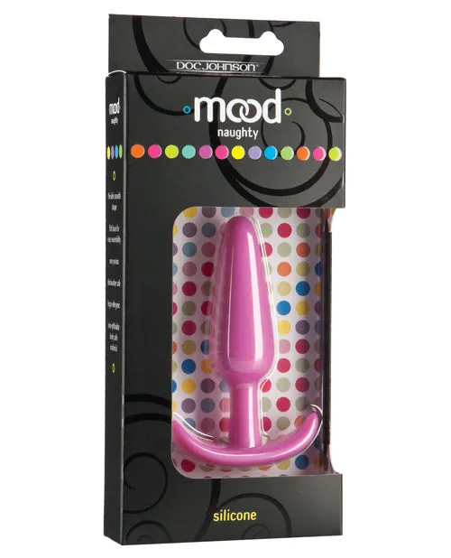 Mood Male Sex Toys Mood Naughty 1 Silicone Anal Plug Medium Pink Mood Male Sex Toys Mood Naughty 1 Silicone Anal Plug Medium Pink