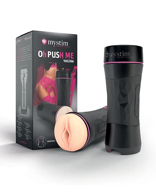 Mystim Anal Mystim OhPushme Vagina Black Mystim Anal Mystim OhPushme Vagina Black