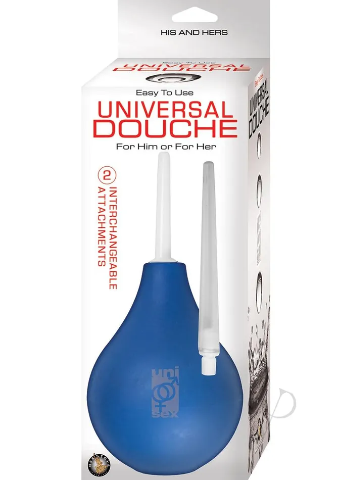 Nasstoys Universal Silicone Douche Blue Anal