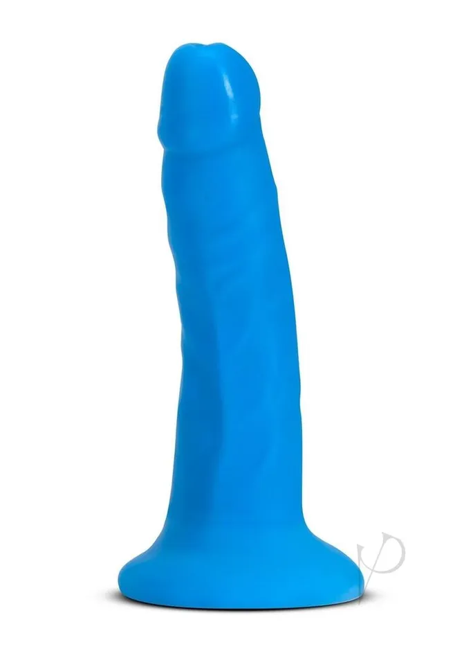 Neo Elite Female Sex Toys Neo Elite Silicone Dual Density Dildo 6in Blue