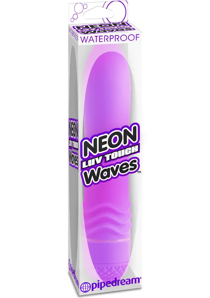Neon Vibrators Neon Luv Touch Waves Vibrator Purple