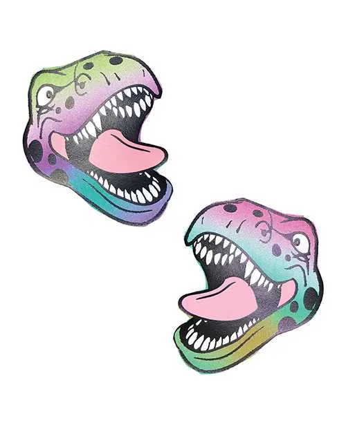 Neva Nude Anal Neva Nude Reflective Dinosaur Pasties Rainbow OS