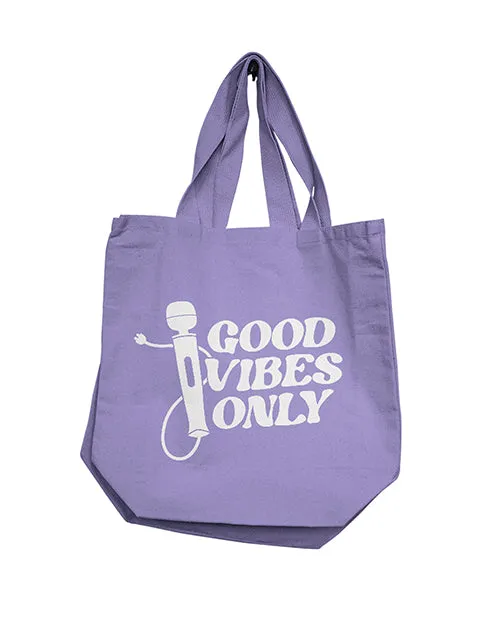 Nobu Dildos Nobu Good Vibes Only Reusable Tote Lilac
