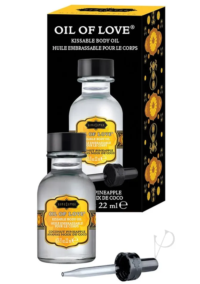 Oil Of Love Couples Kama Sutra Oil Of Love Coconut Pineapple 75oz