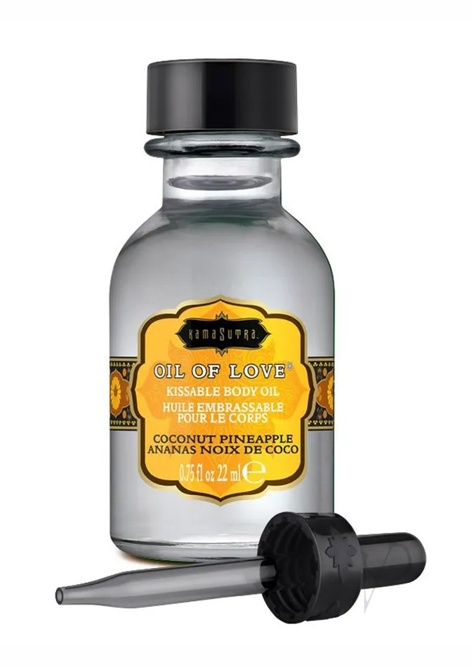 Oil Of Love Couples Kama Sutra Oil Of Love Coconut Pineapple 75oz