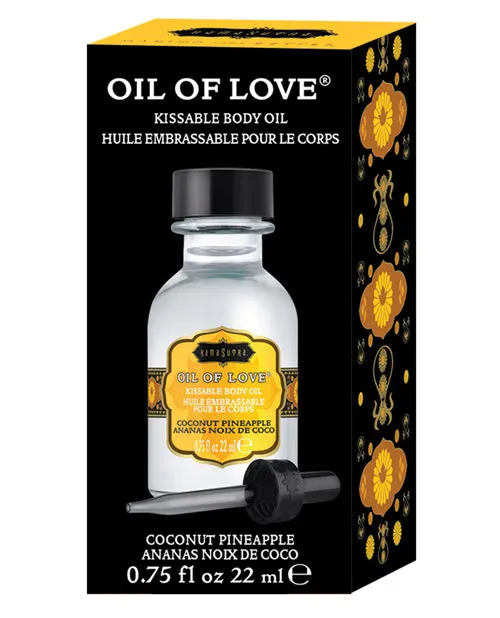 Oil Of Love Couples Kama Sutra Oil Of Love Coconut Pineapple 75oz