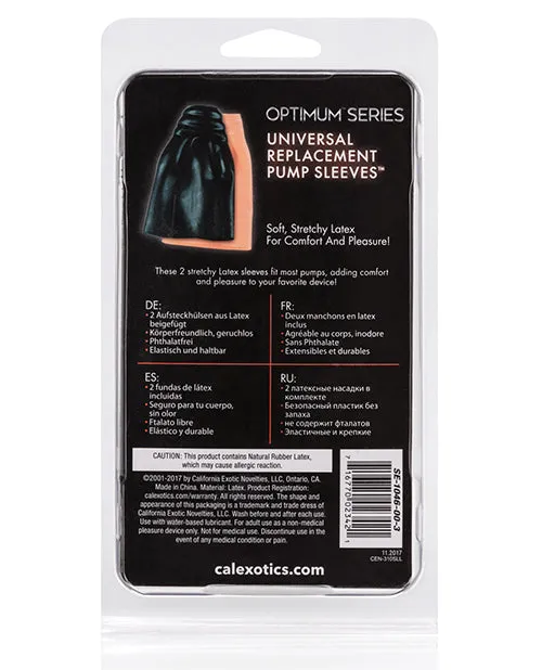 Optimum Series Male Sex Toys Optimum Series Universal Pump Sleeve 2 Pack Optimum Series Male Sex Toys Optimum Series Universal Pump Sleeve 2 Pack
