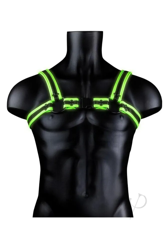 Ouch Buckle Harness Glow in the Dark LargeXLarge Green Ouch Female Sex Toys Ouch Buckle Harness Glow in the Dark LargeXLarge Green Ouch Female Sex Toys