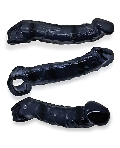 Oxballs Anal Muscle Bandit Slim Muscle Cocksheath Black