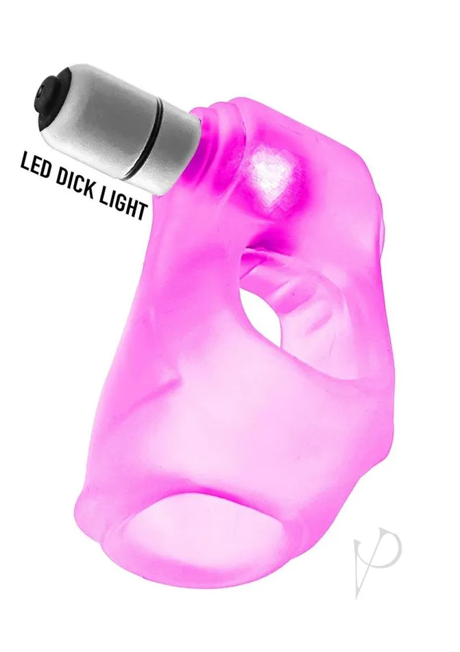Oxballs Glowsling Cocksling LED Pink Ice Vibrators