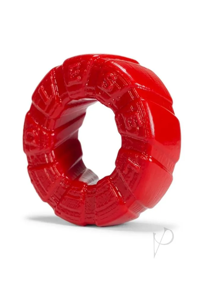 Oxballs Male Sex Toys Oxballs Diesel Silicone Cock Ring Red