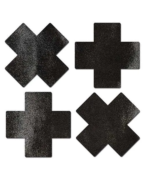 Pastease Anal Pastease Premium Petites Liquid Cross Black OS Pack of 2 Pair Pastease Anal Pastease Premium Petites Liquid Cross Black OS Pack of 2 Pair