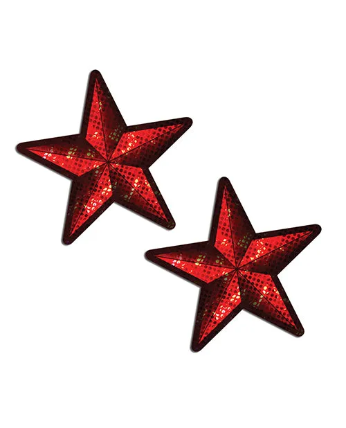 Pastease Vibrators Pastease Premium Diamond Thom Disco Nautical Star Red OS Pastease Vibrators Pastease Premium Diamond Thom Disco Nautical Star Red OS