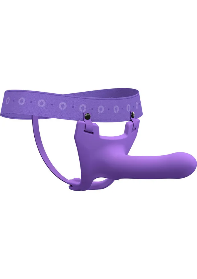 Perfect Fit Zoro 55in Silicone StrapOn Purple Perfect Fit Female Sex Toys