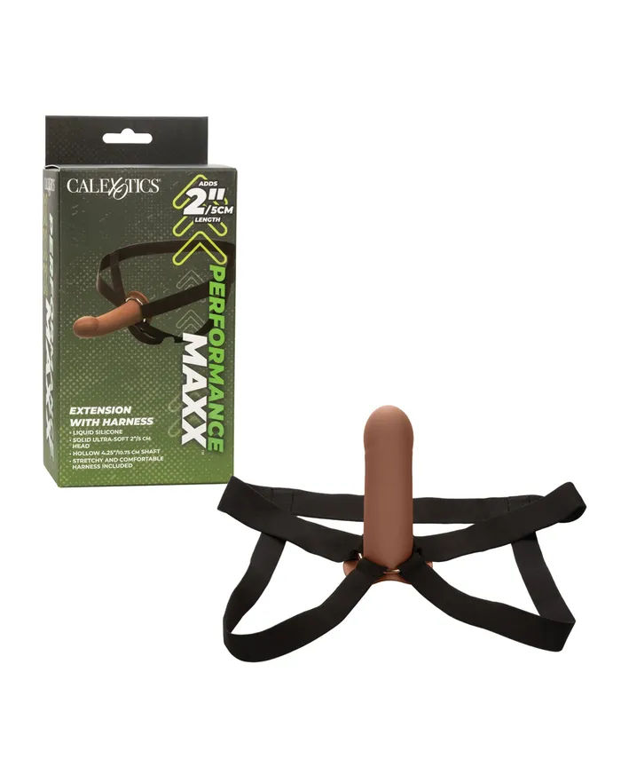 Performance Maxx Female Sex Toys Performance Maxx Extension with Harness Chocolate Performance Maxx Female Sex Toys Performance Maxx Extension with Harness Chocolate