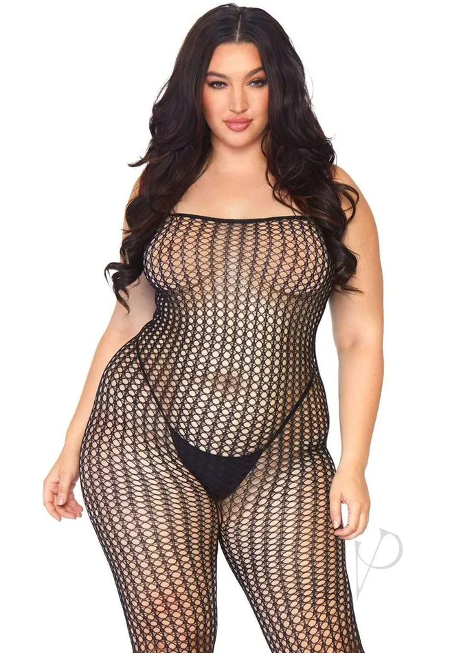 Plus Size Leg Avenue Leg Avenue Seamless Crochet Net Spaghetti Strap Bodystocking Plus Size Black Plus Size Leg Avenue Leg Avenue Seamless Crochet Net Spaghetti Strap Bodystocking Plus Size Black