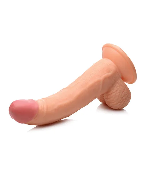 Pop Peckers Dildo with Balls 75in Vanilla Pop Peckers Female Sex Toys