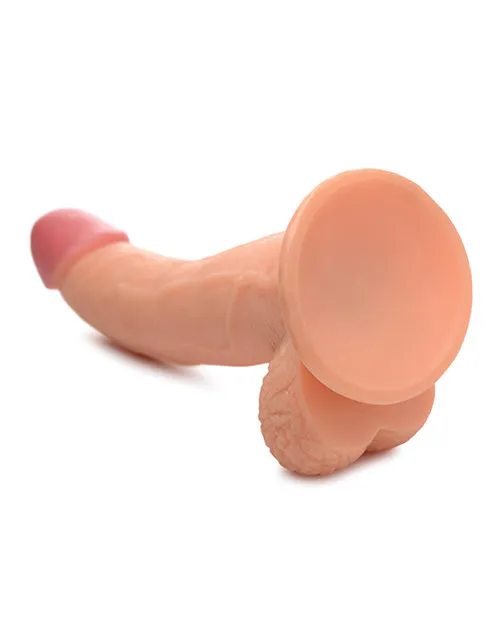 Pop Peckers Dildo with Balls 75in Vanilla Pop Peckers Female Sex Toys