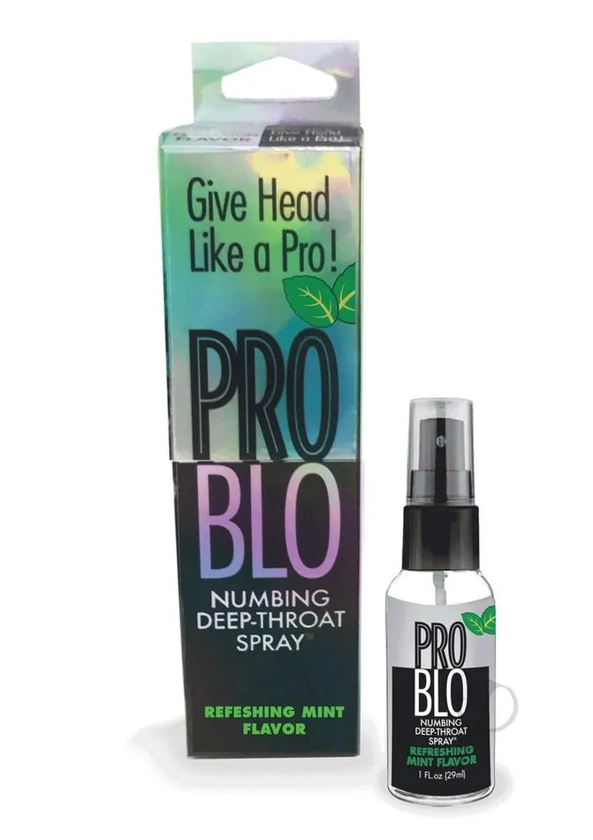 Problo Male Sex Toys ProBlo Numbing DeepThroat Spray 1oz Refreshing Mint