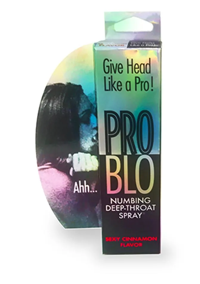 Problo ProBlo Numbing DeepThroat Spray 1oz Sexy Cinnamon Male Sex Toys