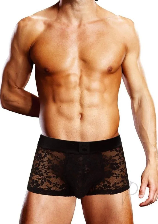 Prowler Anal Prowler Lace Trunk XXL Black Prowler Anal Prowler Lace Trunk XXL Black