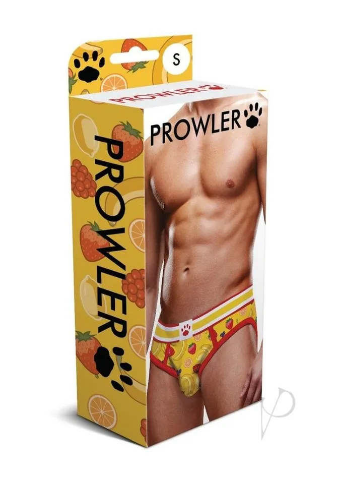 Prowler Fruits Open Brief Medium Yellow Prowler Female Sex Toys