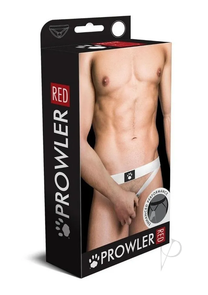 Prowler RED AssLess Cock Ring Large White Prowler Red Male Sex Toys