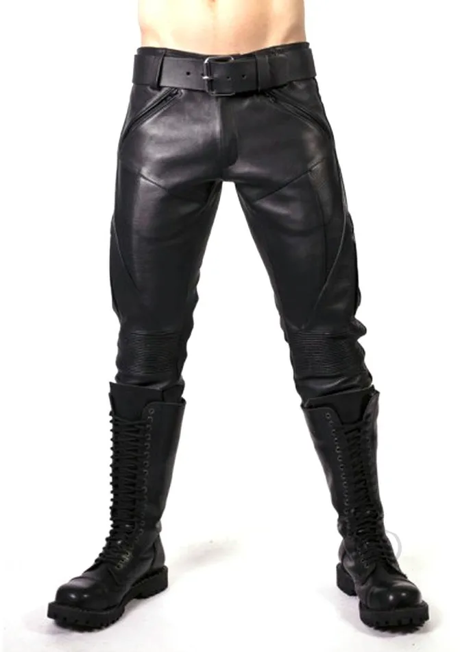 Prowler Red Restraints Prowler RED Prowler Leather Jeans 29in Black