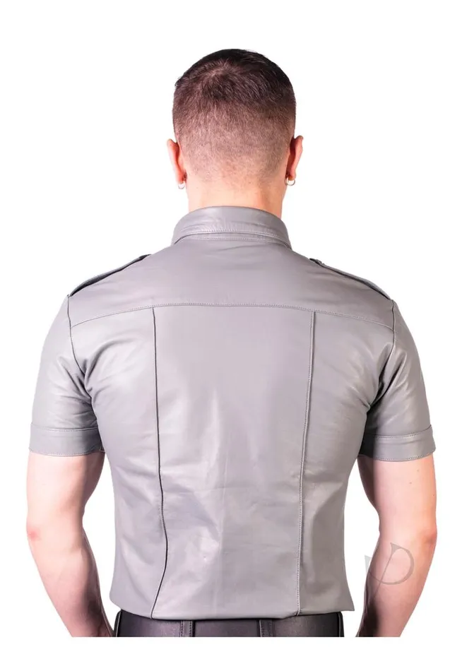 Prowler RED Slim Fit Police Shirt XSmall Gray Prowler Red Anal