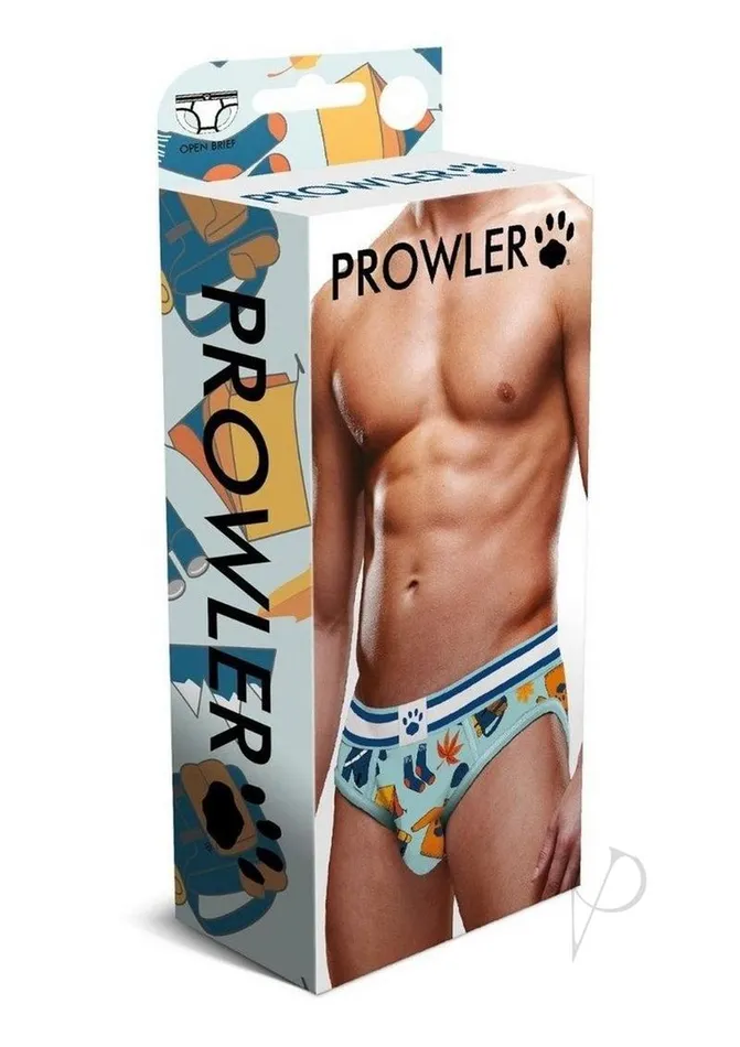 Prowler Vibrators Prowler Autumn Scene Open Brief XSmall BlueOrange