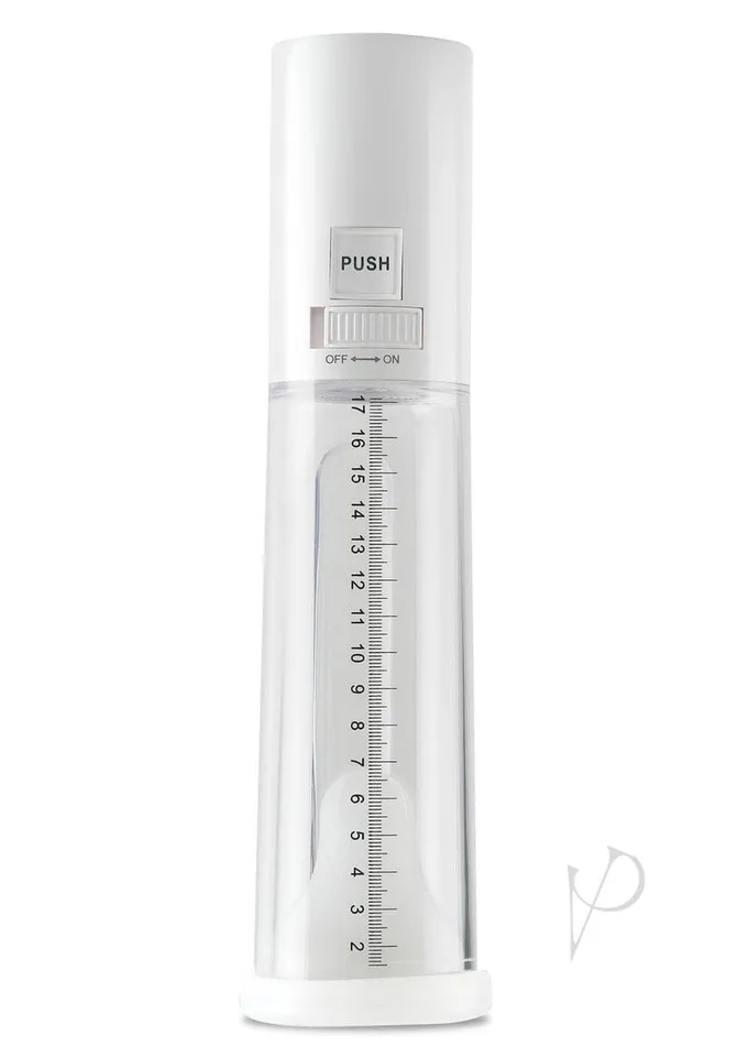 Pump Worx Pump Worx MegaVac Power Pump Advanced Penis Enlargement System White Male Sex Toys